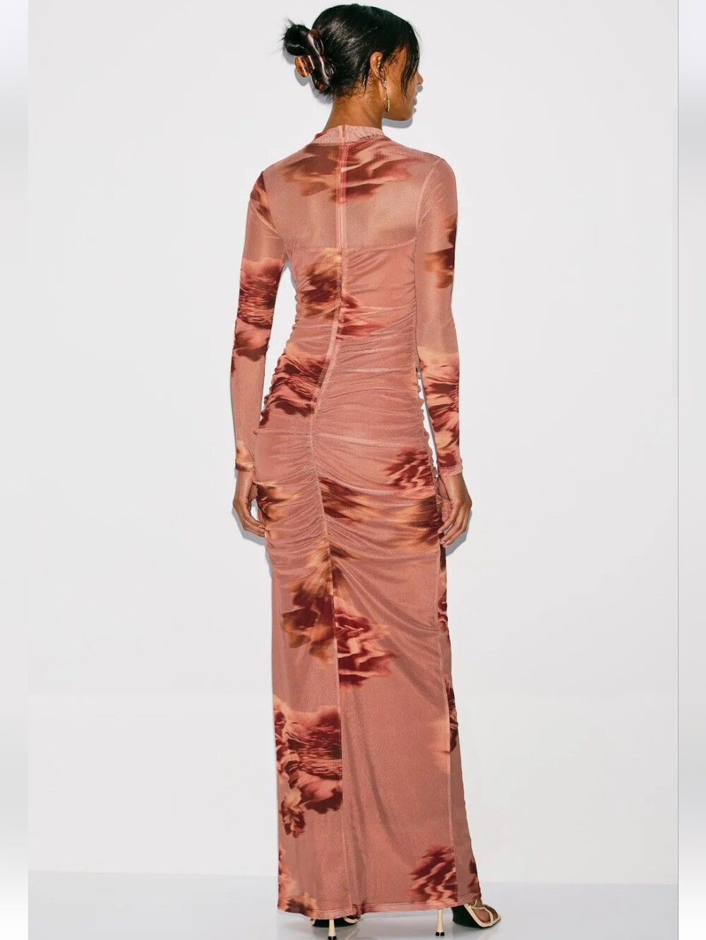 BLACK HALO FLORAL WENDY GOWN SIZE 8 MSRP $495 - Picture 2 of 14